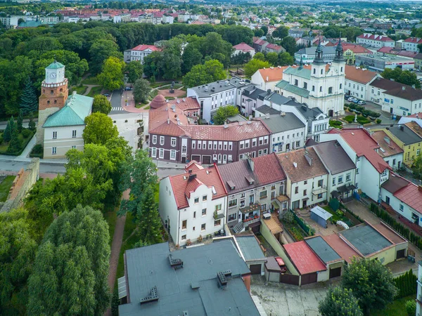 Wielun Şehri Polonya Nın Iyi Manzarası Telifsiz Stok Fotoğraflar