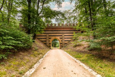 Kötü Muskau Kalesi ve Muskau Parkı.