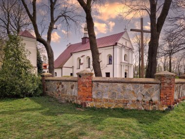 Polonya 'nın Warta kentindeki merkez pazar meydanı.