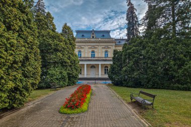 Polonya Ciechocinek 'teki Spa Parkı.