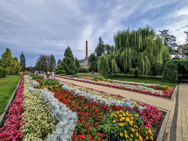 Polonya Ciechocinek 'teki Spa Parkı.