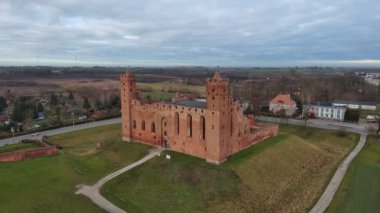 Polonya Radzy Chelminski 'deki Kale Harabeleri