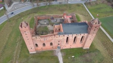 Polonya Radzy Chelminski 'deki Kale Harabeleri