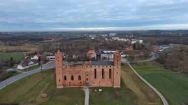 Polonya Radzy Chelminski 'deki Kale Harabeleri