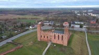 Polonya Radzy Chelminski 'deki Kale Harabeleri
