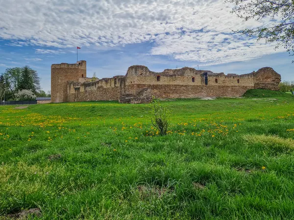 Polonya, Inowodz 'daki Kale Harabeleri.