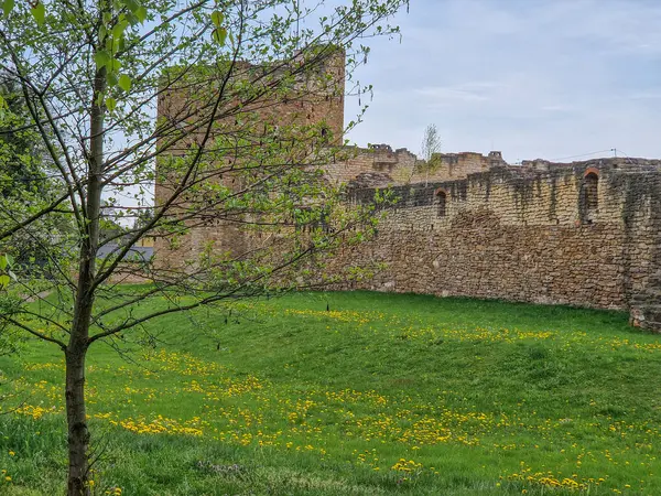 Polonya, Inowodz 'daki Kale Harabeleri.