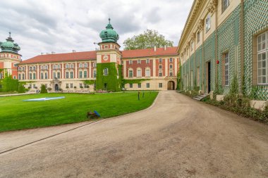 Lancut - kale ve park kompleksi, Polonya.