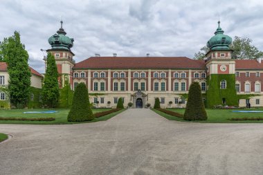 Lancut - kale ve park kompleksi, Polonya.
