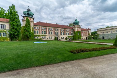 Lancut - kale ve park kompleksi, Polonya.