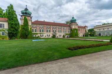 Lancut - kale ve park kompleksi, Polonya.