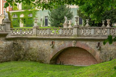 Lancut - kale ve park kompleksi, Polonya.