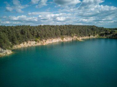Polonya, Süleyman 'da taşan kireç taşı kazısı.