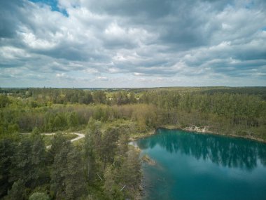 Polonya, Süleyman 'da taşan kireç taşı kazısı.