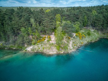 Polonya, Süleyman 'da taşan kireç taşı kazısı.