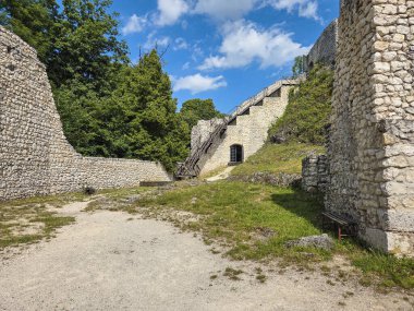 Polonya 'nın Smolen kentindeki Kale kalıntıları.