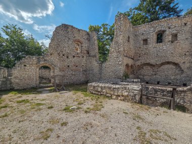 Polonya 'nın Smolen kentindeki Kale kalıntıları.