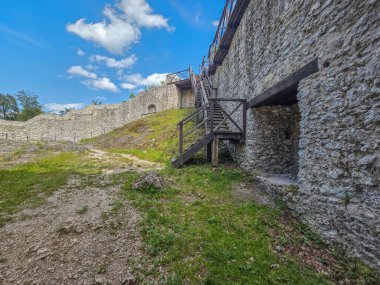 Polonya 'nın Smolen kentindeki Kale kalıntıları.