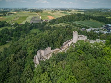 Polonya 'nın Smolen kentindeki Kale kalıntıları.