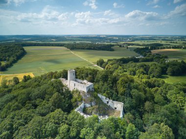 Polonya 'nın Smolen kentindeki Kale kalıntıları.