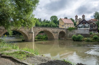 Batı Polonya 'daki Bardo şehri..