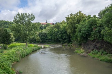 Batı Polonya 'daki Bardo şehri..