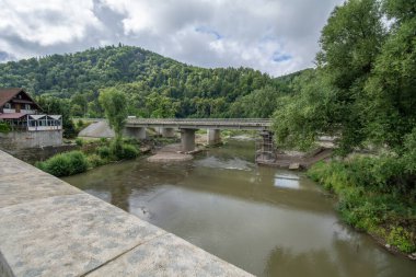 Batı Polonya 'daki Bardo şehri..
