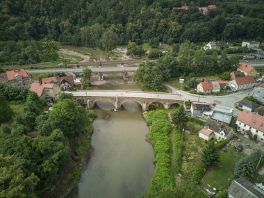 Batı Polonya 'daki Bardo şehri..