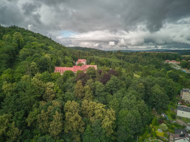 Batı Polonya 'daki Bardo şehri..