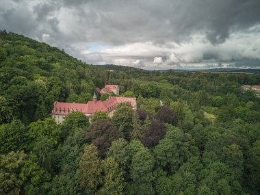 Batı Polonya 'daki Bardo şehri..