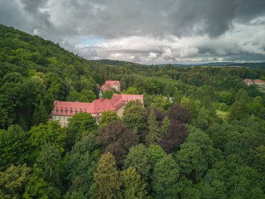 Batı Polonya 'daki Bardo şehri..