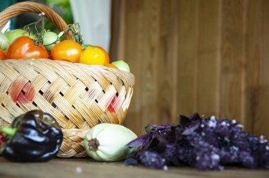 organik gıda. sebze hasadı. Çevre tarımı ve hasat. Yaz ya da sonbahar çiftliği mahsulü. sebze hasadı. taze ve organik sağlıklı sebzeler. Bahçıvanlık tarım. Boşluğu kopyala.