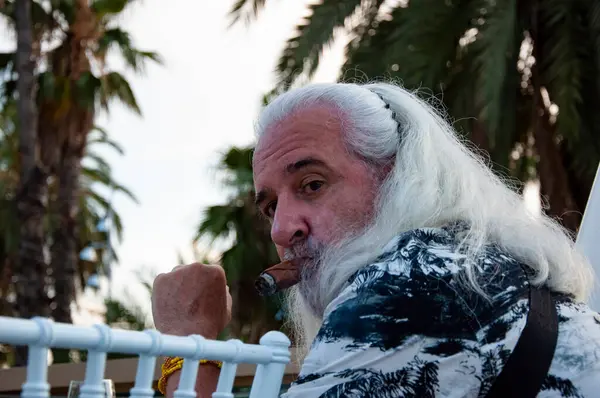 Mafya patronu. Dışarıda Küba purosu içen yakışıklı adam. Lüks emeklilik. Yaz tatilinde elinde puro olan son sınıf öğrencisi. Purolu olgun bir adamın portresi. Sigara içen yakışıklı bir adamın portresi..