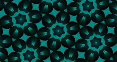 Güzel doku kaleydoskopik tasarım, soyut kaleydoskop arkaplan, eşsiz kaleydoskop animasyonu.