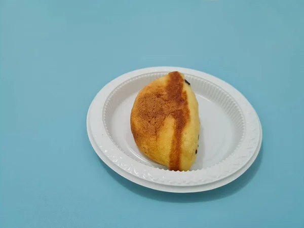 用面粉和其他配料制成的巧克力味南瓜蛋糕 — 图库照片