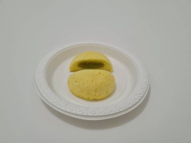 Yeşil fasulye dolgulu Bakpia beyazı