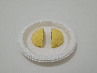 Yeşil fasulye dolgulu Bakpia beyazı