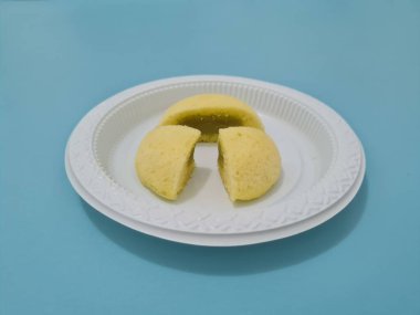 Yeşil fasulye dolgulu Bakpia beyazı