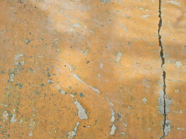 Yellow Basketball Court Abstract Background Cracks — Stock Photo, Image