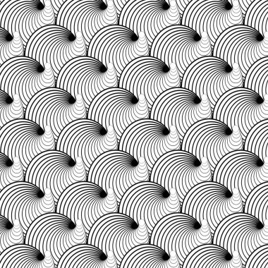 Soyut dikişsiz desen desenli arkaplan çizimi