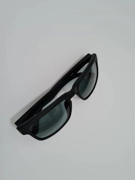Gafas Negras Plástico Monturas Negras —  Fotos de Stock