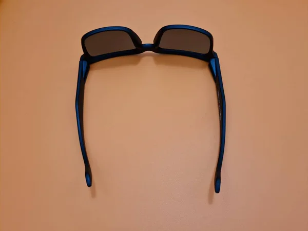 Gafas Negras Plástico Monturas Negras — Foto de Stock