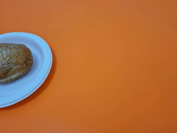 用面粉和其他配料制成的巧克力面包 — 图库照片