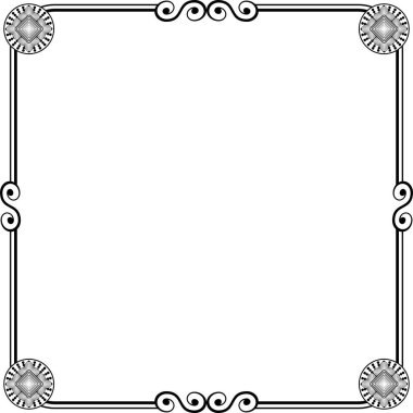 Süs çerçeveleri düğün davetiyeleri, kitap kapakları veya diğerleri için olabilir