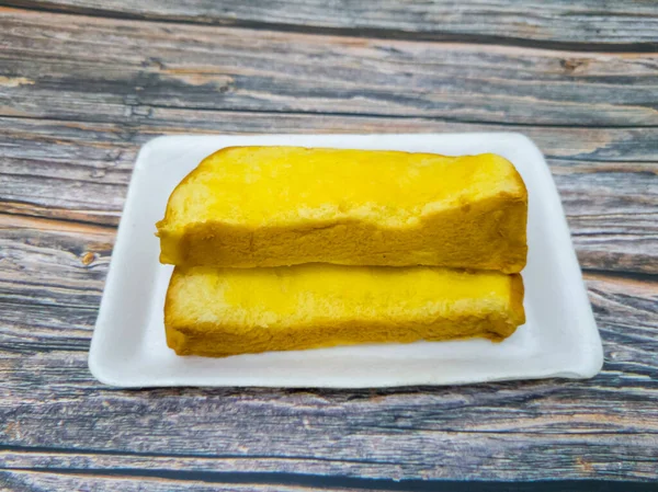 Pan Peine Marrón Amarillo Con Mantequilla Dulce Adecuado Para Comer —  Fotos de Stock