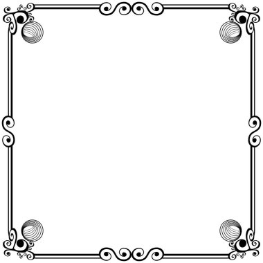 Süs çerçeveleri düğün davetiyeleri, kitap kapakları veya diğerleri için olabilir