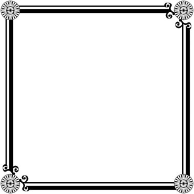 Süs çerçeveleri düğün davetiyeleri, kitap kapakları veya diğerleri için olabilir