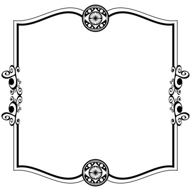 Süs çerçeveleri düğün davetiyeleri, kitap kapakları veya diğerleri için olabilir
