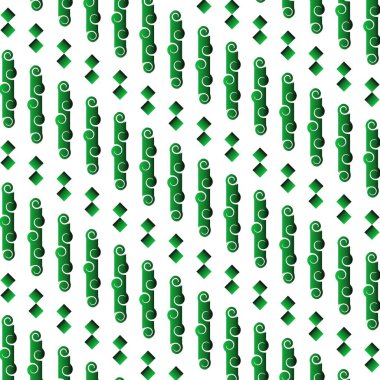 A textured pattern of green and black combinations can be used for the background of a house wall