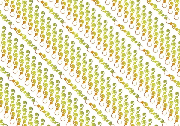 Abstract Pattern Green Yellow Orange Can Used Wall Background House — Vector de stock